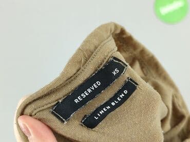 koszule lniane reserved: T-shirt damski, rozmiar XS — 5