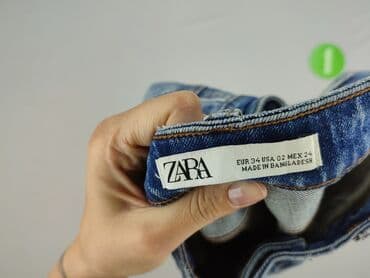 ripped zara jeans: Zara, Jeansy damskie, rozmiar XS — 4