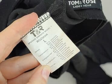 piżama h: Tom Rose, Material trousers for women, size L (EU 40) — 5