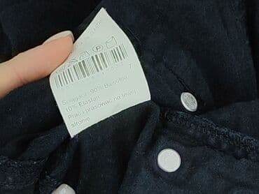 piżama dla mamy karmiącej: Spodnie materiałowe damskie, L — 5