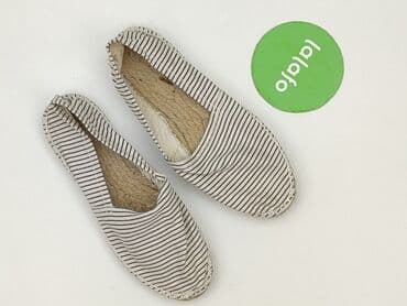 biale klapki a'la hermes: Flat shoes for women, size 39 — 2