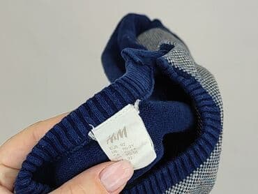 sukienka z prążkowanej dzianiny h: Bluza, H&M, 1.5-2 lat, 86-92 cm, stan - Bardzo dobry — 5
