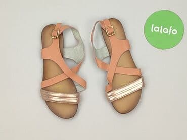 sandały wiązane płaskie ccc: Sandały damskie, rozmiar 37 — 2