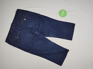 bell bottom jeans: Spodnie 3/4 damskie, rozmiar XL — 3
