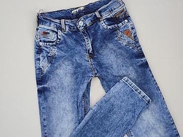 hello kitty bluza: Spodnie jeansowe, 13 lat, 158, stan - Bardzo dobry — 1