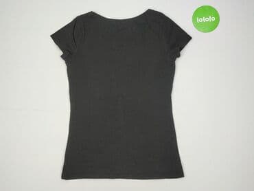 c a t shirt basic damski: KappAhl, T-shirt damski, rozmiar S — 4