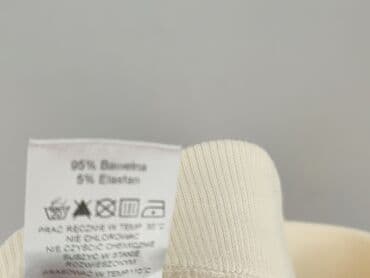 legginsy beżowe prążkowane: Leggings, Legginsy rozmiar XS — 6