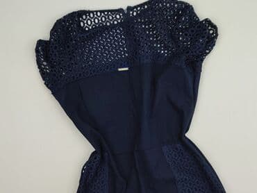 granatowa sukienka z białym kołnierzykiem: Sukienka damska, rozmiar S — 2