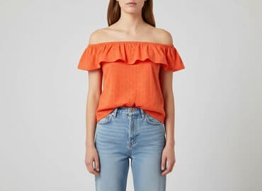 bluzki z odkrytymi ramionami mohito: Promod, Bluzka damska, rozmiar S — 6