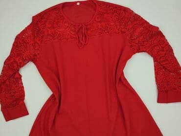 duże rozmiary ekskluzywne sukienki plus size: Sukienka damska, 5XL — 1