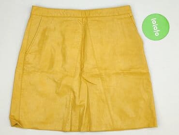 spódnice z wysokim stanem skórzane: Zara, Spódnica damska, rozmiar M — 2