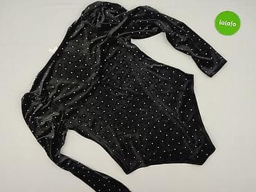 welurowe bluzki: H&M, Body damskie, rozmiar L — 3