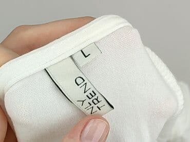 bluzki z odkrytym brzuchem: ONLY, T-shirt damski, rozmiar L — 5