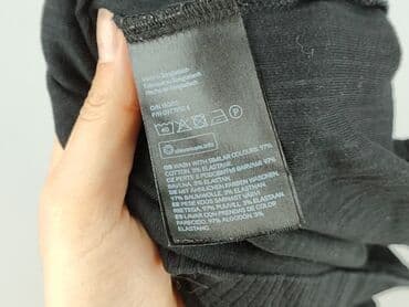 czarne body z długim rękawem h m: H&M, Bluzka damska, rozmiar L — 5
