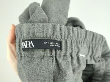 zara woskowane spodnie: Zara, Spodnie materiałowe damskie, rozmiar S — 4