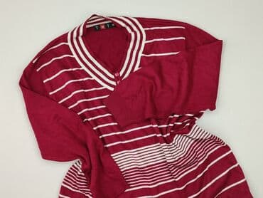 sweter w paski h: Women`s sweater, size XL (EU 42) — 1
