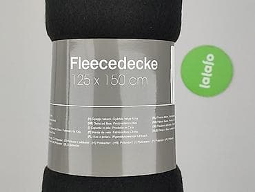 Artykuły papiernicze: Koc 150 x 125, kolor - Czarny, stan - Idealny — 4