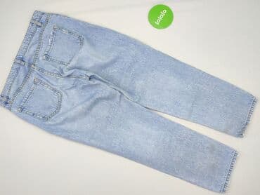 stradivarius spodnie w paski: Jeansy damskie, rozmiar M — 3