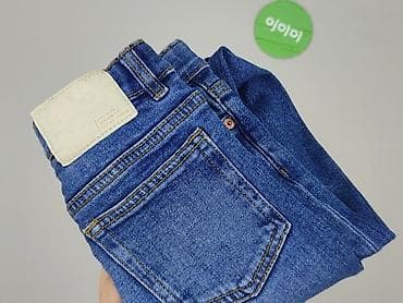 custom spodnie: Spodnie jeansowe, Zara, 8 lat, 128, stan - Bardzo dobry — 6