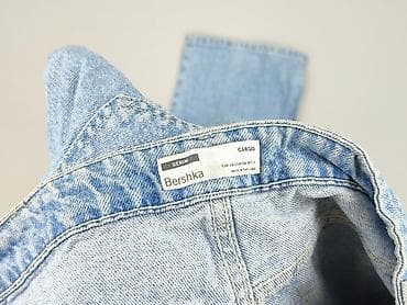 spodnie girlfriend: Bershka, Spodnie cargo damskie, rozmiar M — 4