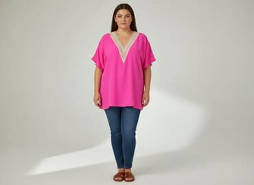 tunika damska plus size: Tunika damska, rozmiar XL — 6
