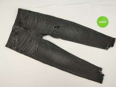 woskowane legginsy z wysokim stanem zara: Stradivarius, Jeansy damskie, M — 2