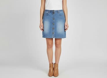 spódnice jeansowe massimo dutti: Tom Tailor Denim, Spódnica damska, rozmiar L — 6