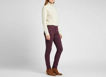 jeansy czerwone damskie: New Look, Jeansy damskie, rozmiar M — 7