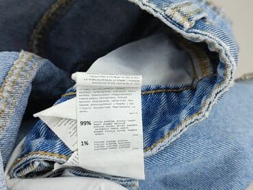 cropped blue jeans: Cropp, Szorty damskie, rozmiar L — 5