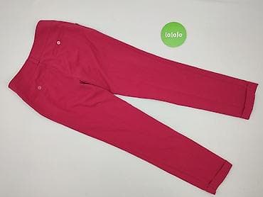 pull and bear spodnie w paski: Spodnie materiałowe damskie, rozmiar XL — 3