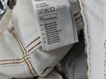 białe bluzki boho: Spodnie jeansowe, H&M, 5-6 lat, 116, stan - Bardzo dobry — 5