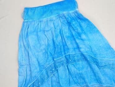 spódniczka alex biało niebieska: Spódnica damska, rozmiar One size — 1