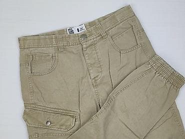 cargo: Męskie spodnie cargo jogger Balaclava Crew - Kolor: beż/piaskowy - — 1