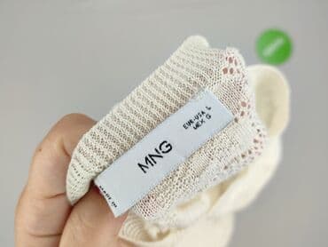 top z piórami mango: MNG, Sweter damski, rozmiar L — 4