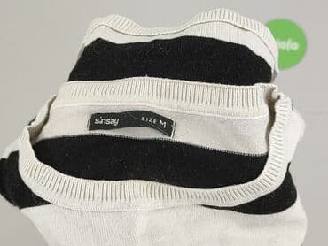 sinsay bluzki z krótkim rękawem: Sinsay, Top damski, rozmiar M — 4