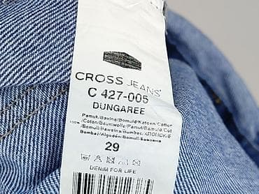 jeansy robocze: Cross Jeans, Ogrodniczki damskie, rozmiar M — 5
