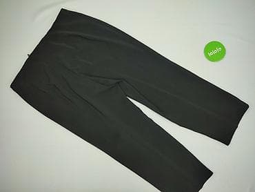 biale dzwony: Spodnie materiałowe damskie, rozmiar XL — 3