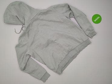 hm bluza niebieska: H&M Basic, Bluza z kapturem damska, rozmiar L — 3