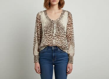 marynarka damska pull and bear: Warehouse, Bluzka damska, M — 6