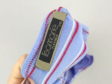 koszulka z długim rękawem w paski: Bluzka damska, 2XL — 5