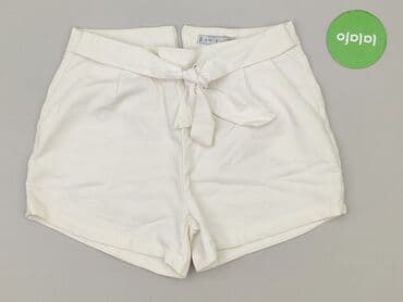 biale szerokie jeansy: Amisu, Szorty damskie, rozmiar XL — 2