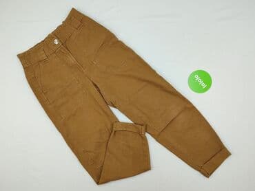 czerwone spodnie cargo: Bershka, Spodnie cargo damskie, S — 2