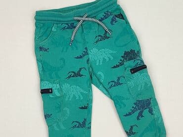 rajstopy czarne z wzorami: Sweatpants, Coccodrillo, 1.5-2 years, 92, condition - Very good — 1