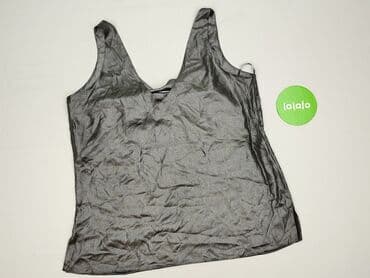 srebrny top h m: Wallis, Top damski, rozmiar M — 3