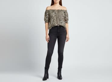 sukienka w panterkę, mohito: H&M, Sukienka damska, rozmiar XL — 7