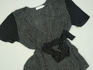 czarne bluzki w biale grochy: Bluzka damska, rozmiar L — 1