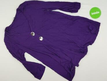 fioletowy sweter reserved: Evans, Kardigan damski, 3XL — 2