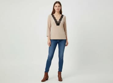 kapcie anna field: Anna Field, Bluzka damska, rozmiar M — 6