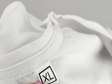 biala koszula: Guess, T-shirt damski, rozmiar XL — 4