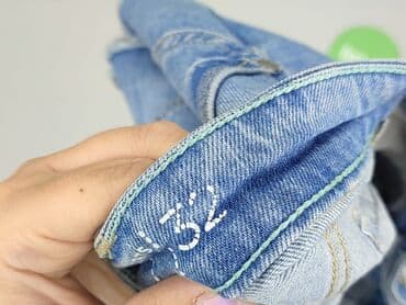 dżinsy z dziurami: DENIM JEANS, Szorty damskie, rozmiar 2XS — 5